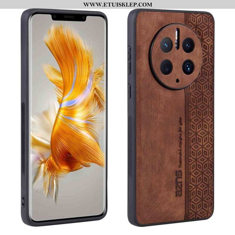 Etui do Huawei Mate 50 Pro Efekt Skóry Azns